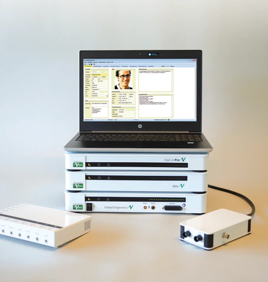 Vitalfeld Diagnosegeräte – DigiCan Pro, Mito-V, Global Diagnostics